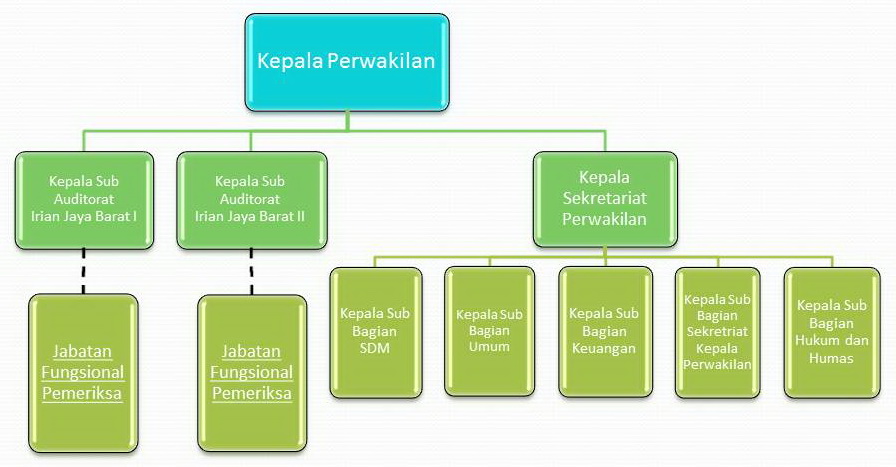 Struktur Organisasi BPK RI Papua Barat